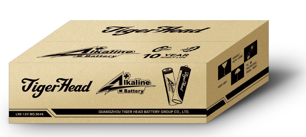 ЩЕЛОЧНЫЕ БАТАРЕЙКИ TIGER HEAD A+ LR6 РАЗМЕРА AA