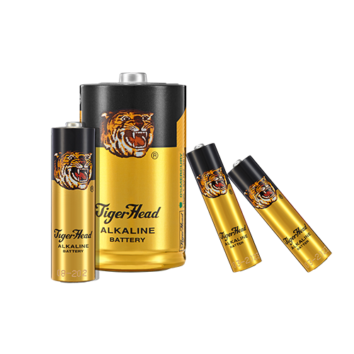 Щелочные батарейки Tiger Head